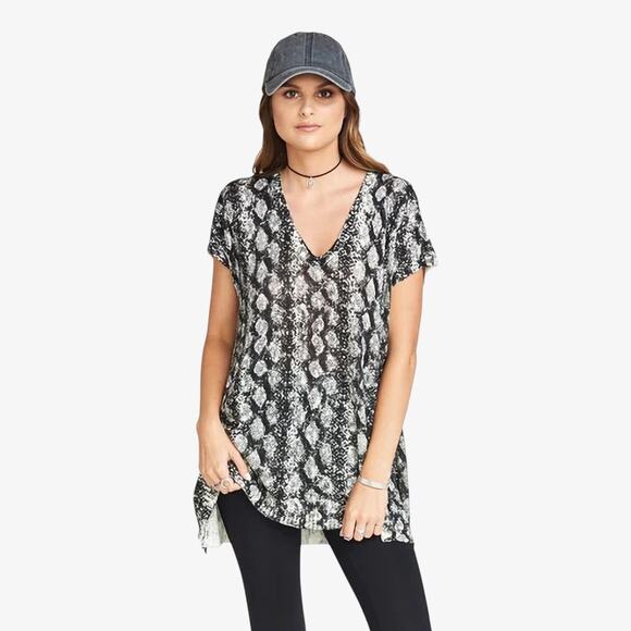 Show Me Your MuMu Tops - Show Me Your Mumu Women’s Kylie Mini Dress Boho Indie Snake Print Size Medium